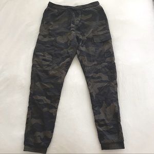 Camo jogger pants